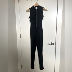 Thermal sleeveless jumpsuit